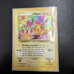 Pokemon TCG Birthday Pikachu 24/53 Celebrations Classic Collection NM - Image 1
