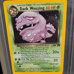 Pokemon TCG Team Rocket Holo Rare Lot Dark Weezing Arbok Golbat 3 Cards Nintendo - Image 1