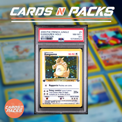 Carte Pokemon Kangourex 5/64 HOLO Set Jungle Edition 1 PSA 8.5 NM-Mint + 🇫🇷🔥 - Image 1