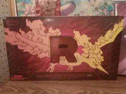 POKEMON TCG TEAM ROCKET'S MOLTRES UPC Ultra Premium Collection New and Binder - Image 2