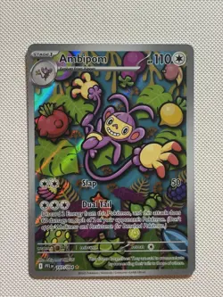 Pokemon TCG Ambipom 107/094 Illustration Rare ME02: Phantasmal Flames MINT - Image 1