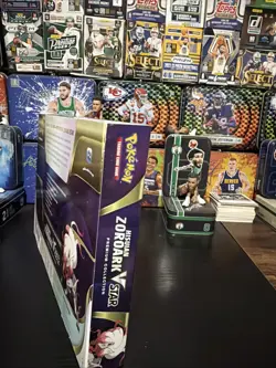 Pokemon Hisuian Zoroark VStar Premium Collection Sealed TCG NEW 2022 - Image 4