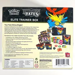 Hidden Fates Elite Trainer Box - ETB - Factory Sealed SM Pokemon TCG - Near Mint - Image 2