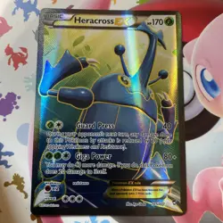 Heracross EX 105/111 Rare Ultra Furious Fists Pokemon Nm - Image 1