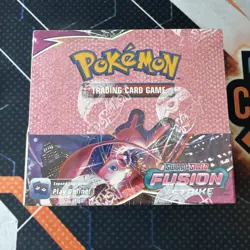 Pokemon TCG Sword & Shield Fusion Strike Booster Box FACTORY SEALED W/ Case - Image 1