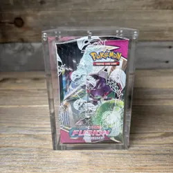 Pokemon TCG Sword & Shield Fusion Strike Booster Box Factory Sealed Acrylic Case - Image 4