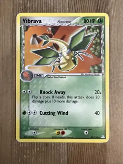 Vibrava Delta Pokemon TCG EX Holon Phantoms 54/110 MP - Image 1