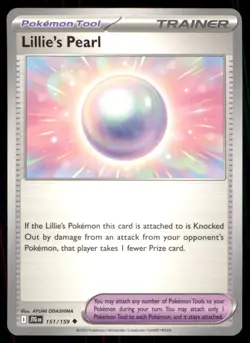 Pokemon TCG Lillie's Pearl Lillie's Pearl Uncommon Regular - Image 1