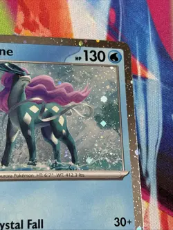 Pokemon Phantasmal Flames - #26/94 Suicune Cosmos Holo - Image 3