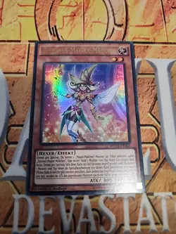 Yugioh GERMAN Lemon Magician Girl MVP1-EN051 Ultra Rare 1st Ed NM - Image 1