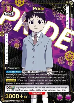 Pride Alternate Art Foil - UE09BT/FMA-1-086 NM - Union Arena - Image 1