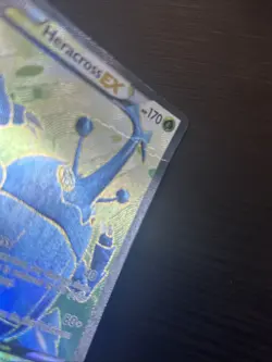 Heracross EX 105/111 Full Art XY Furious Fists 2014 Textured Pokemon Card HP - Image 4