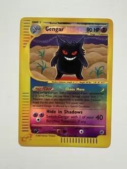 Gengar 13/165 Expedition Reverse Holo Rare MP Pokemon Card - Image 1