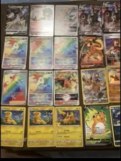 Pokemon TCG Card Lot 36x Charizard, Pikachu, Articuno, VSTAR, EX, Holo, Promo - Image 1