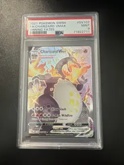Charizard VMAX SV107/SV122 Shining Fates: Holo Psa 9 MINT Pokemon TCG CARD - Image 1