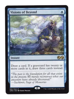 MTG English Visions of Beyond NM Normal Ultimate Masters - Image 1