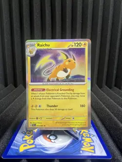 Raichu 019/091 Sv - Paldean Fates Holo - Pokemon Card NM - Image 1