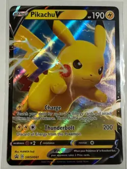 Pokemon SWSH Promo Cards Pikachu V SWSH061 Eevee VMAX Dragapult NM Pick Yours - Image 2