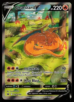 Charizard V SWSH260 Holo Sword & Shield Promo Pokemon Card - Image 1