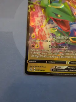 Rayquaza V SWSH147 SWSH: Sword & Shield Promo Cards Holo - Image 3