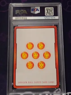 Dragonball TCG - Energy Marker Gold PSA 10 Gem Mt Card 1/1 #E-61 Manga Booster - Image 2