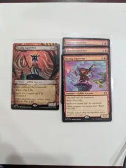 Hexing Squelcher Showcase x1 Lorwyn Eclipsed NM MTG + 3 Base non foil - Image 1