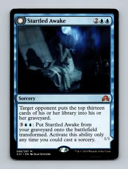 Startled Awake Shadows over Innistrad Non-Foil MTG MP - Image 1