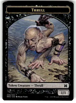 Magic The Gathering MODERN MASTERS 2015 MM2 THRULL token card MTG - Image 1