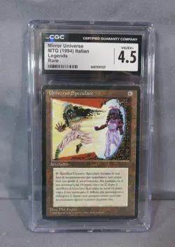 MIRROR UNIVERSE 1994 MTG Legends Rare Italian Magic the Gathering CGC 4.5 VG/Ex+ - Image 1