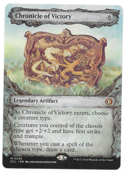 MTG Chronicle of Victory Showcase Mythic ECL #346 Lorwyn Eclipsed NM Commander - Image 1