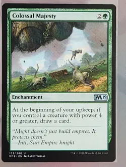 MTG Colossal Majesty 173/280 Core Set 2019 regular uncommon NM - Image 1