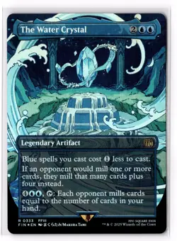 The Water Crystal (Borderless) 333 FINAL FANTASY Foil NM - Image 1