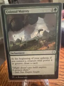 Colossal Majesty Commander: Adventures in the Forgotten Realms Regular - Image 1