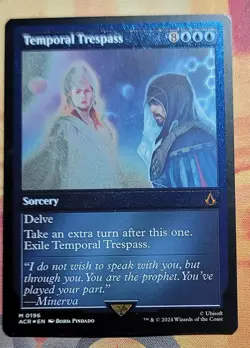 Temporal Trespass (Foil Etched) MTG Assassin's Creed (ACR) (NM) - Image 1