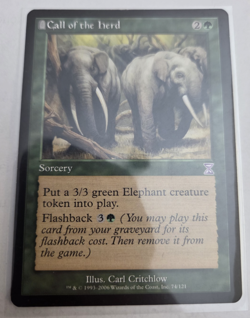 MTG, Call of the Herd-Timespiral Regular NM - Image 1