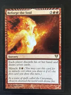 MTG / Reforge the Soul / INR / #167 / Regular / Rare / LP - Image 1