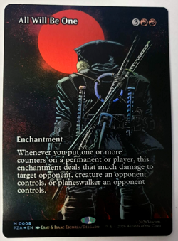 All Will Be One - FOIL Borderless Mythic - MTG TMNT PZA - 0008 NM - Image 1