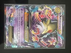 Pokemon M Alakazam EX Fates Collide 26/124 Ultra Rare Holo 210 HP - Image 1