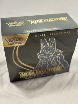 Pokemon TCG Mega Evolution Lucario Elite Trainer Box ETB - New/ Factory Sealed - Image 1