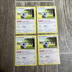4x Komala 149/196 - Pokemon TCG Lost Origin (2022) - Near Mint (NM) - Image 1