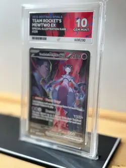 Pokemon TCG - Team Rocket's Mewtwo Destined Rivals 231/182 ACE 10 PERFECT SUBS - Image 4