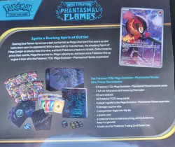 Pokemon Mega Evolution Phantasmal Flames Elite Trainer Box Manufacture Sealed - Image 2