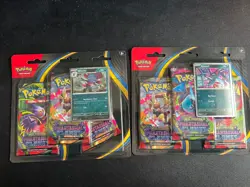 Pokemon Phantasmal Flames Triple Blister Packs x2 – Sealed – New - Image 1