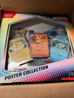 Pokemon TCG: Prismatic Evolutions - Poster Collection Lot Of 6 in opened case - Image 2