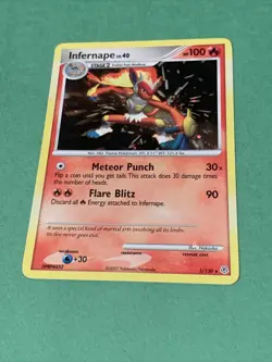Infernape LV. 40 - Holo 5/130 Diamond & Pearl - Pokemon Holobleed - Image 1
