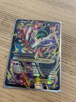 Pokemon M Gallade EX Mega Full Art Holo Ultra Rare Roaring Skies 100/108 220 LP - Image 1