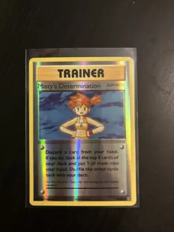 Misty's Determination 80/108 Pokemon TCG XY Evolutions Reverse Holo - Image 1