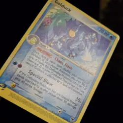 Pokemon TCG - GOLDUCK - 17/100 - RARE - EX: SANDSTORM (2003) - WOTC - MP/LP - Image 2