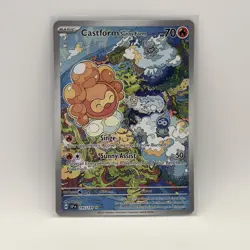Castform Sunny Form 195/191 Sv08: Surging Sparks Holo Pokemon TCG - NM - Image 1