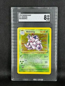 1999 Pokemon Base #11 Nidoking Holographic - Image 1